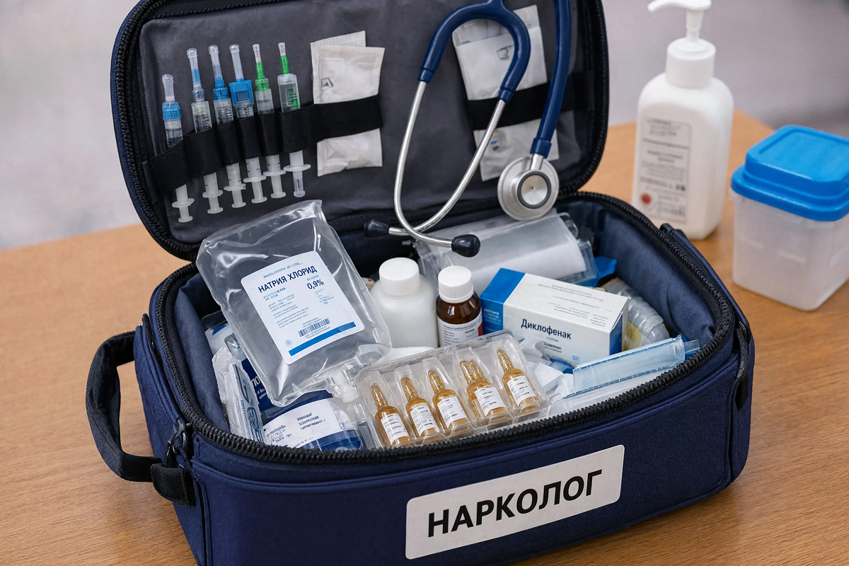 Медицинский персонал в клинике